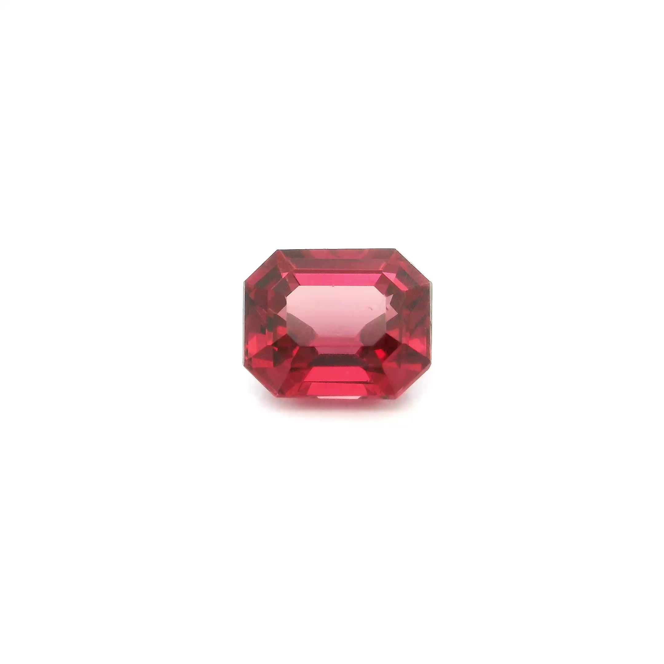 1.73 ct Octagonal garnet