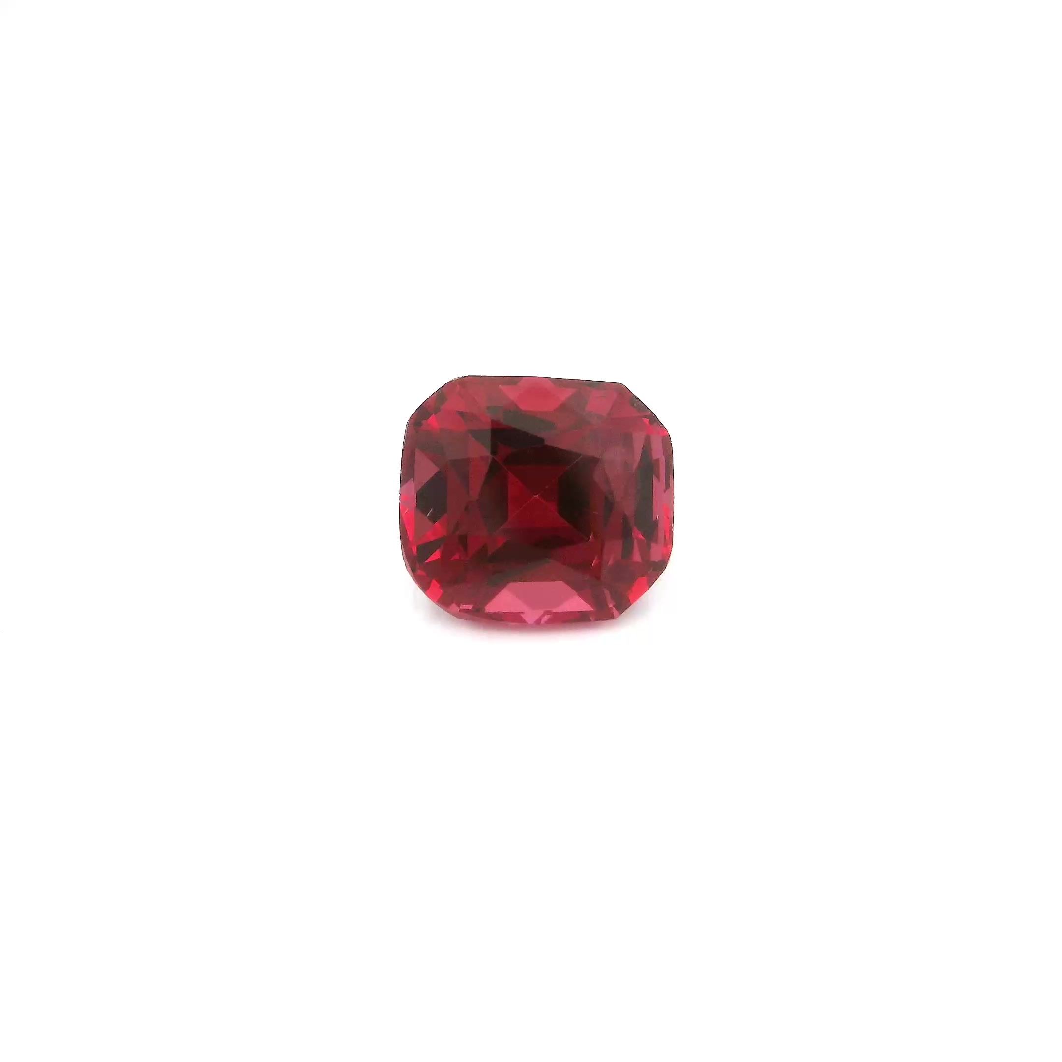 2.01 ct Octagonal garnet
