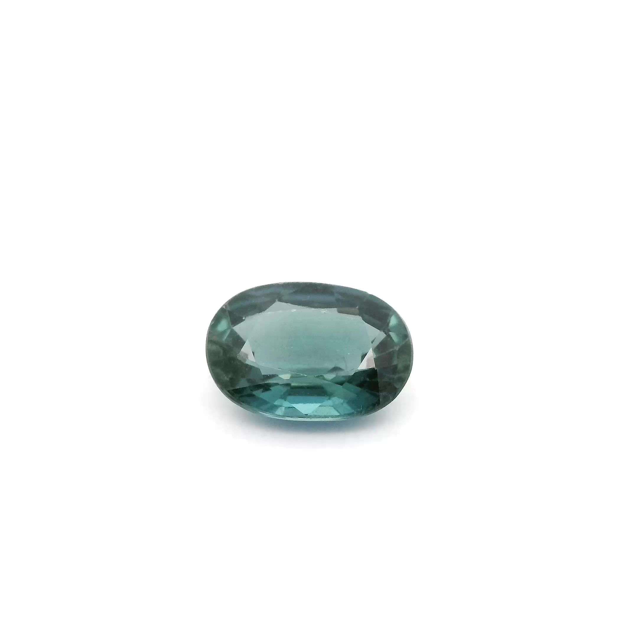 SAPPHIRE FACETED 1.46ct BLUE Intense EC SRILANKA HEATED