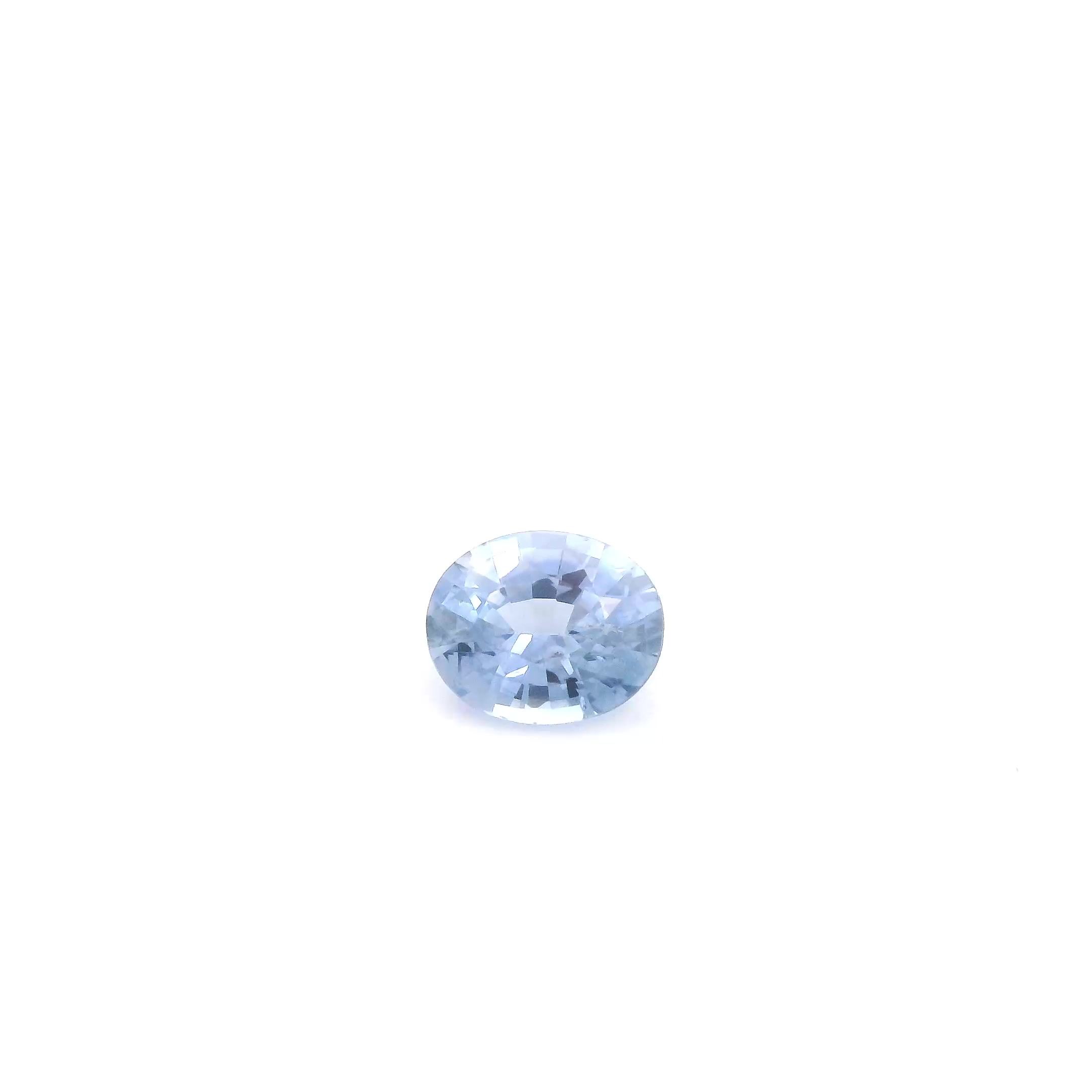 0.57 ct Oval sapphire