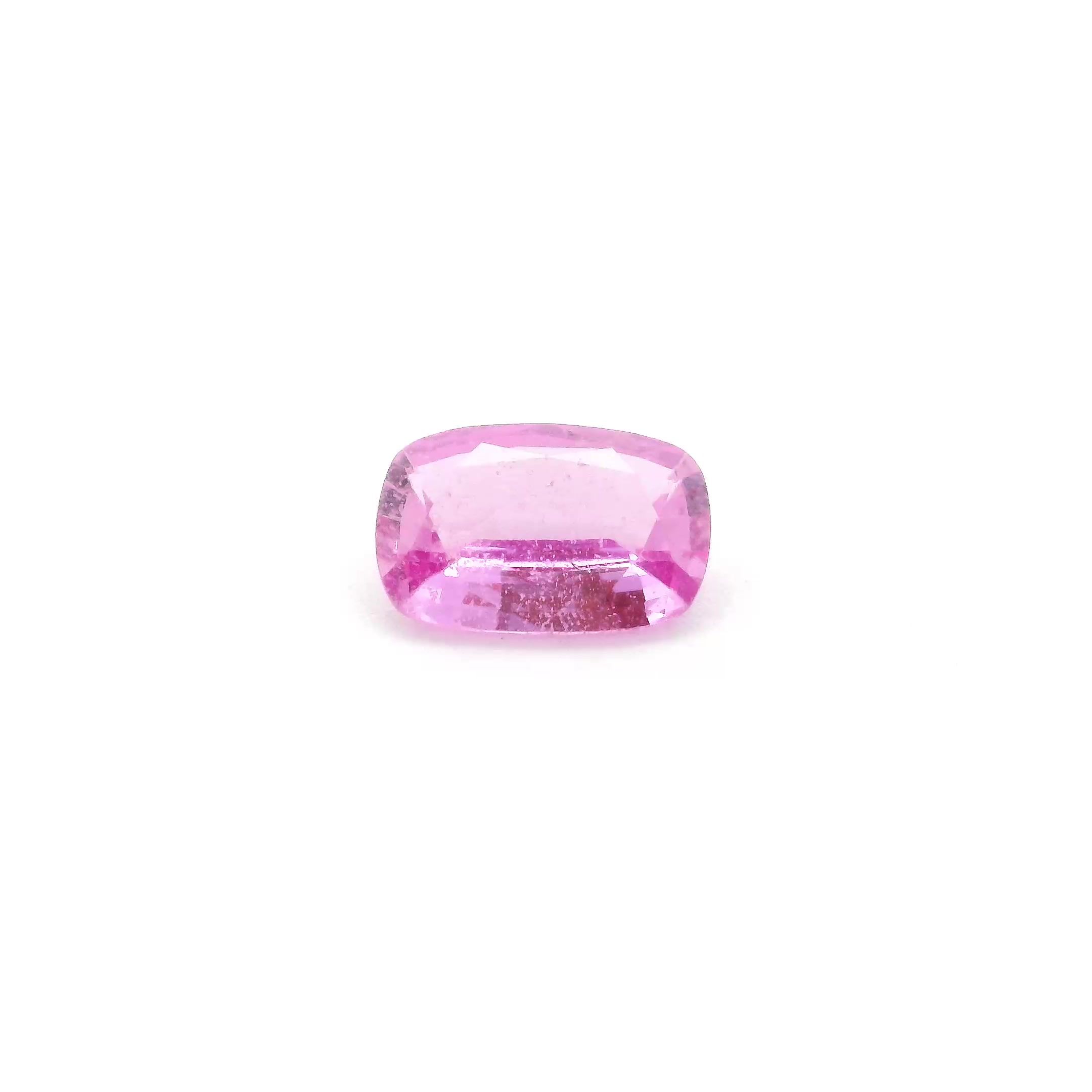 SAPPHIRE FACETED 1.13ct PINK Medium Intense EC SRILANKA HEATED
