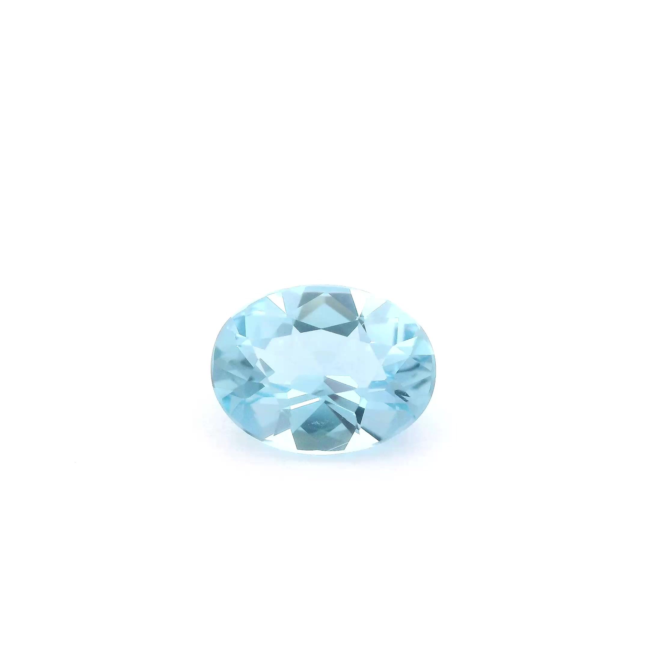 1.3 ct Oval aquamarine