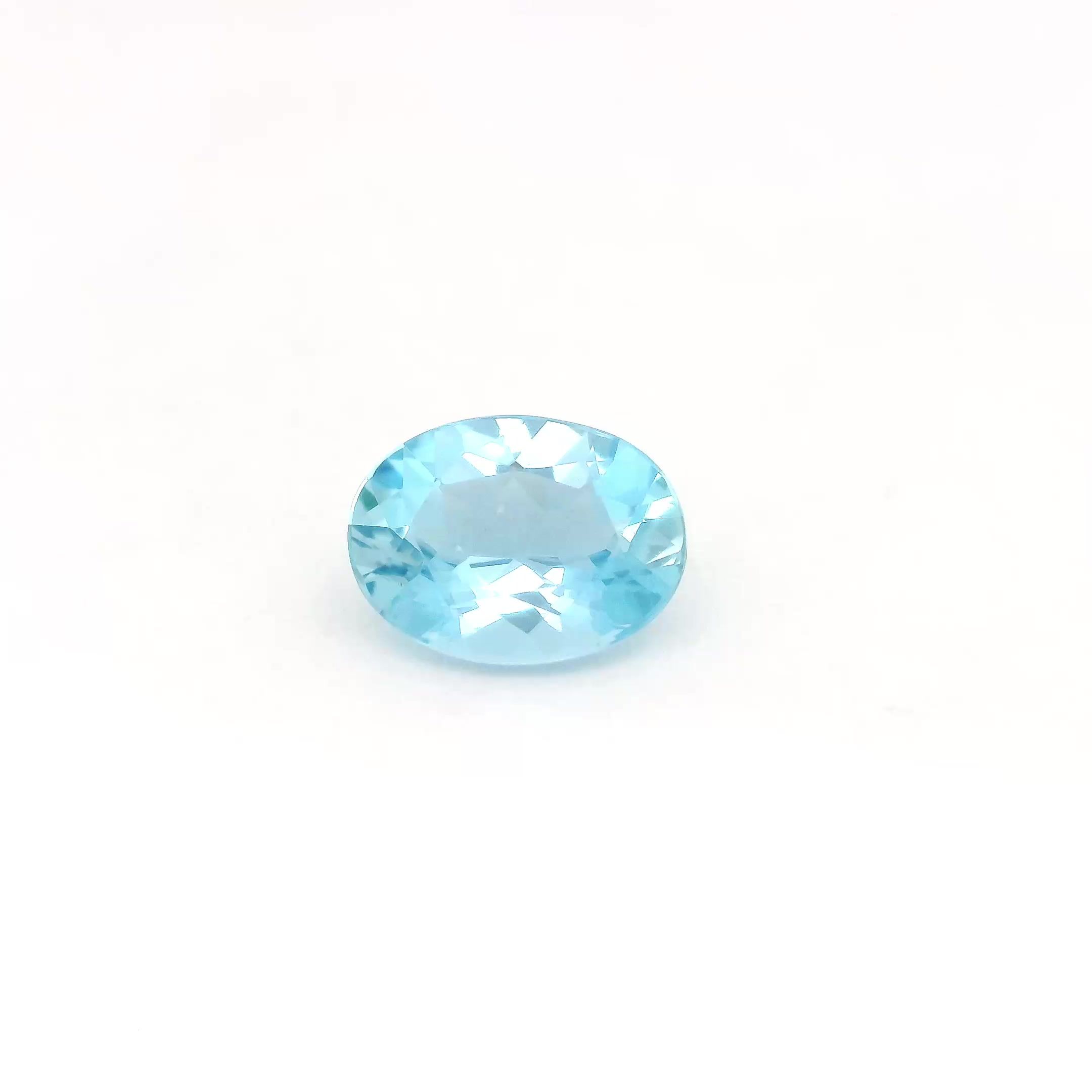 1.05 ct Oval aquamarine