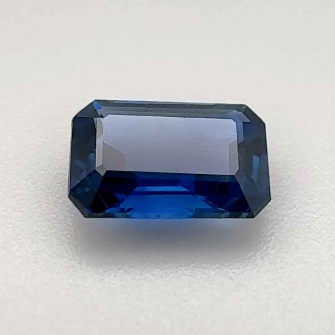 SAPPHIRE FACETED 1.09ct BLUE Blue EC SRILANKA HEATED