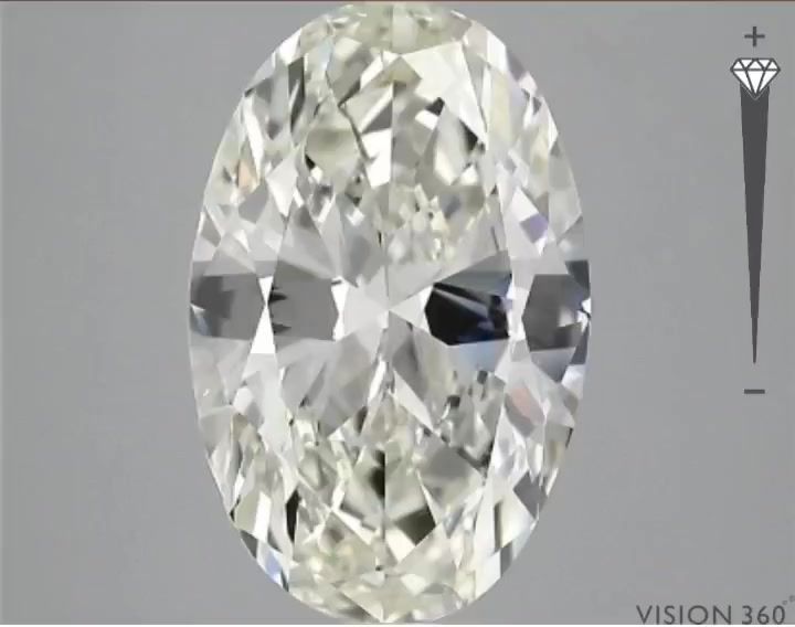 Prírodný diamant oval,...