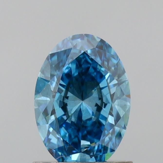 1.07 CT Fancy Vivid Blue OVAL