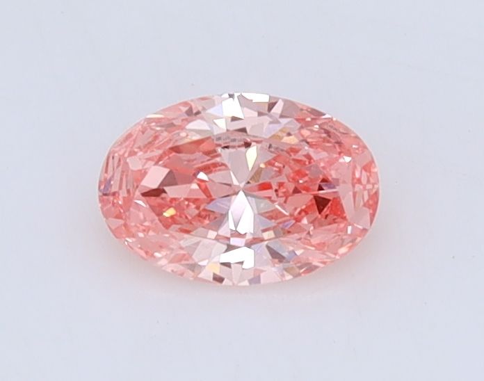 0.34 CT Fancy Vivid Pink OVAL