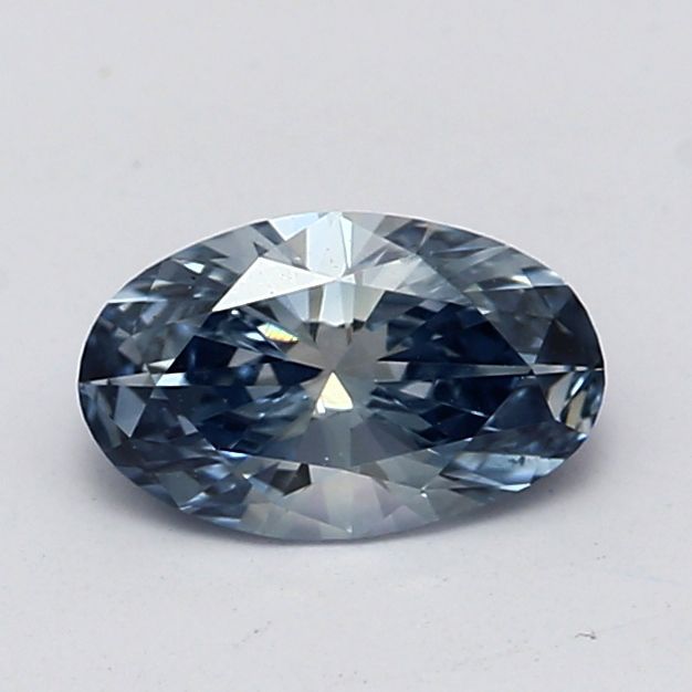 0.35 CT Fancy Blue OVAL