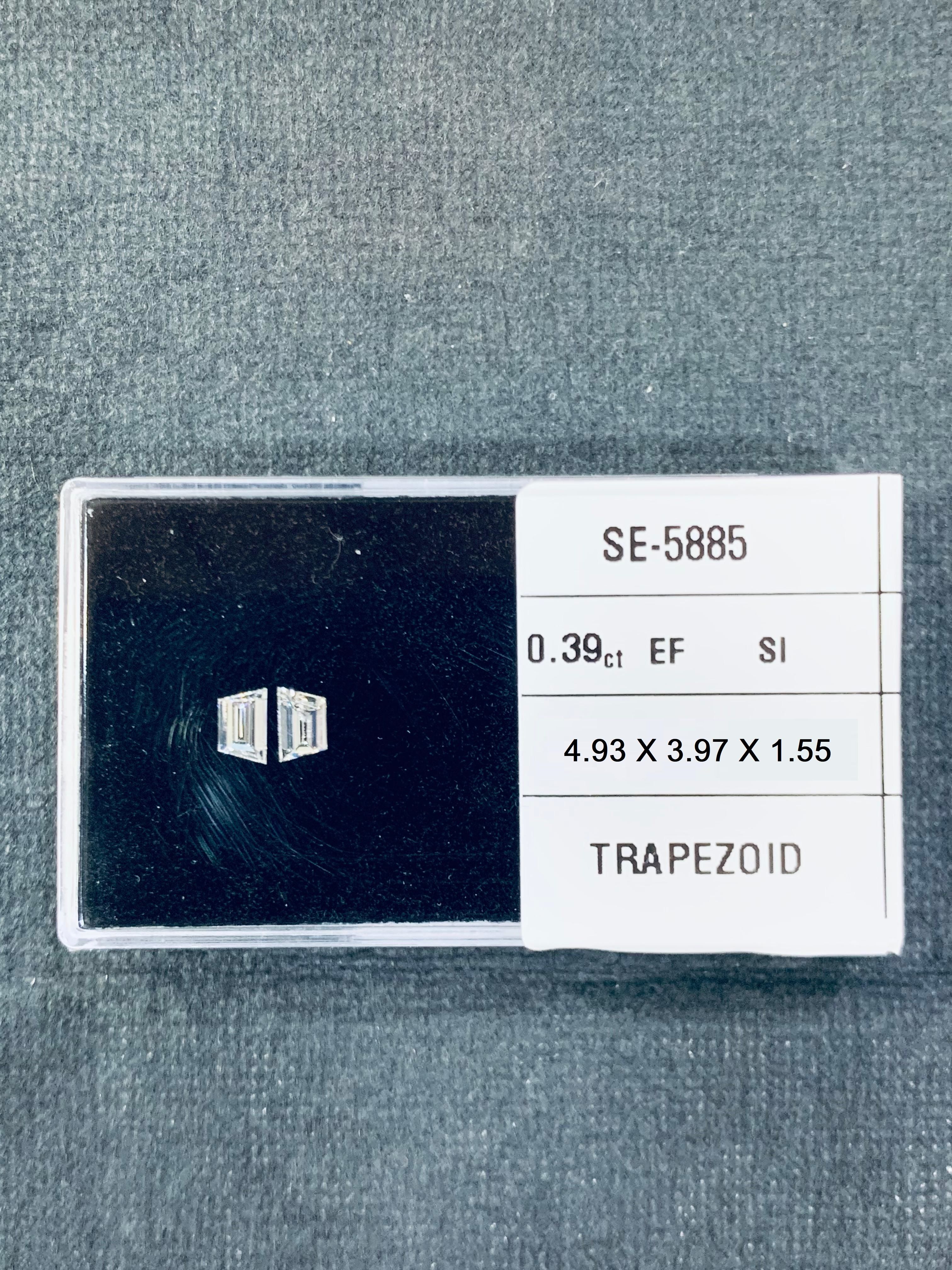 Prírodný diamant trapezoid,...