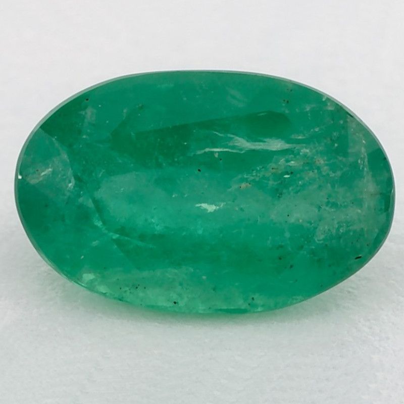 Szmaragd 1,77 ct, zielony, szlif owalny
