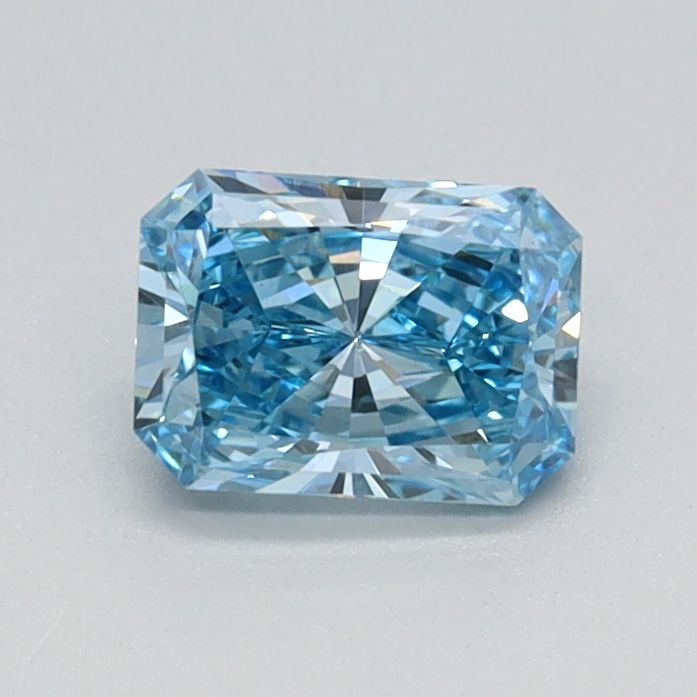 0.53 CT Fancy Vivid Blue RADIANT