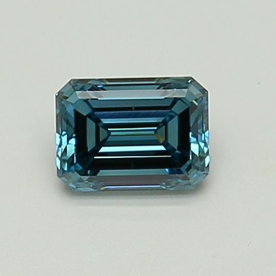 1.01 CT Fancy Vivid Blue EMERALD