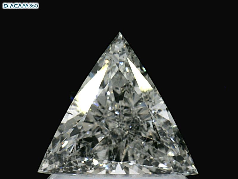 Prírodný diamant triangel,...