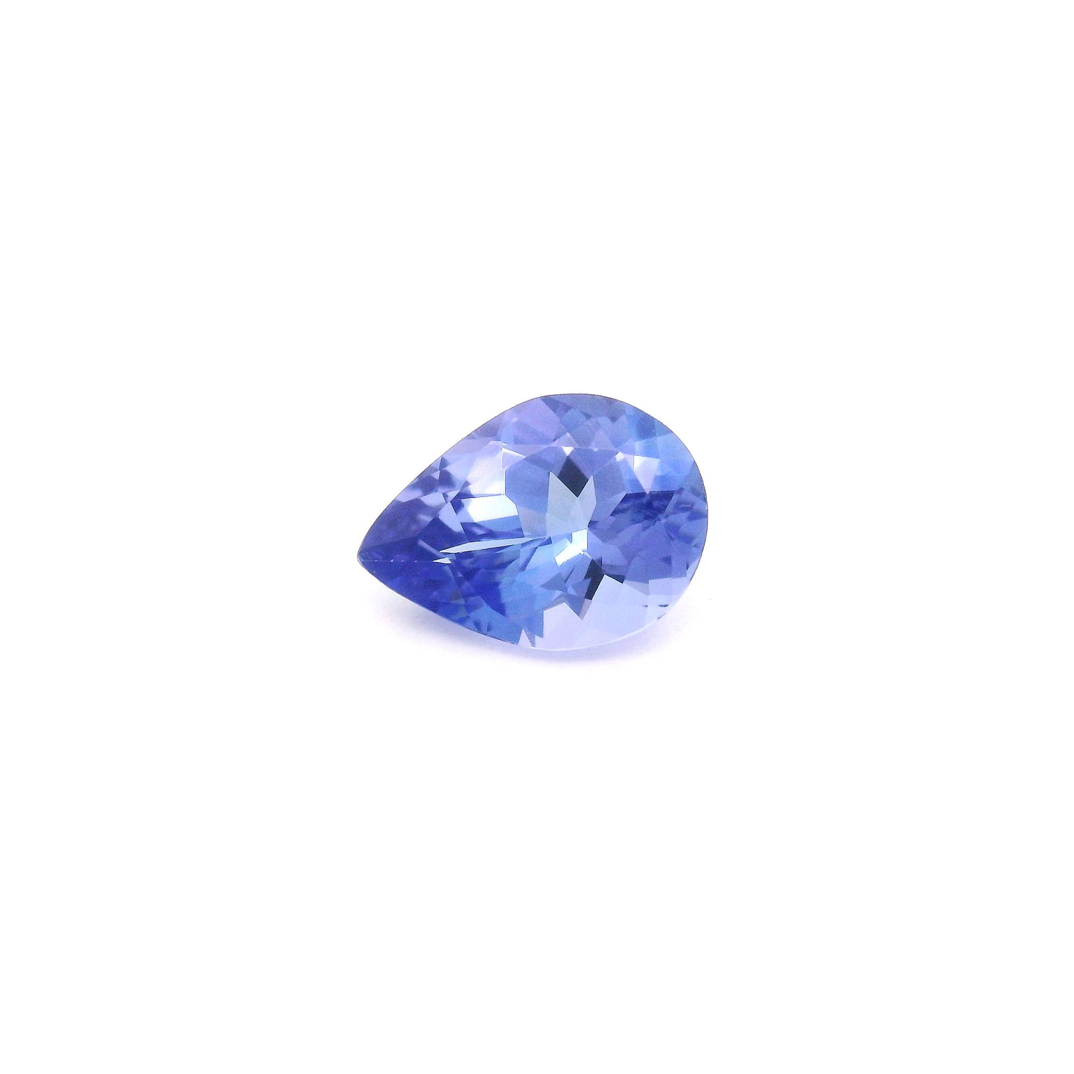 TANZANITE FACETED 1.05ct BLUE Intense EC TANZANIA HEATED
