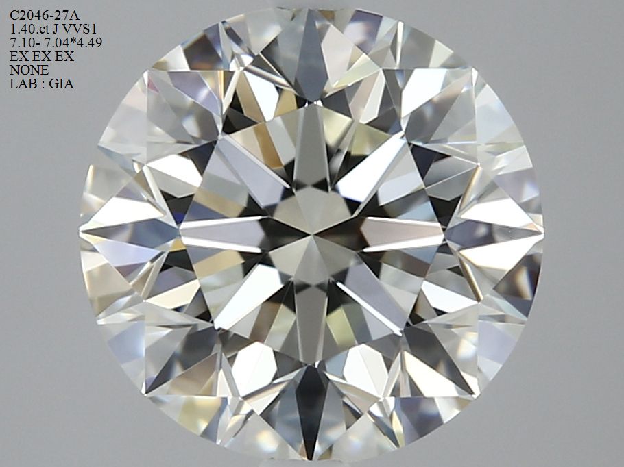 Prírodný diamant okrúhly...