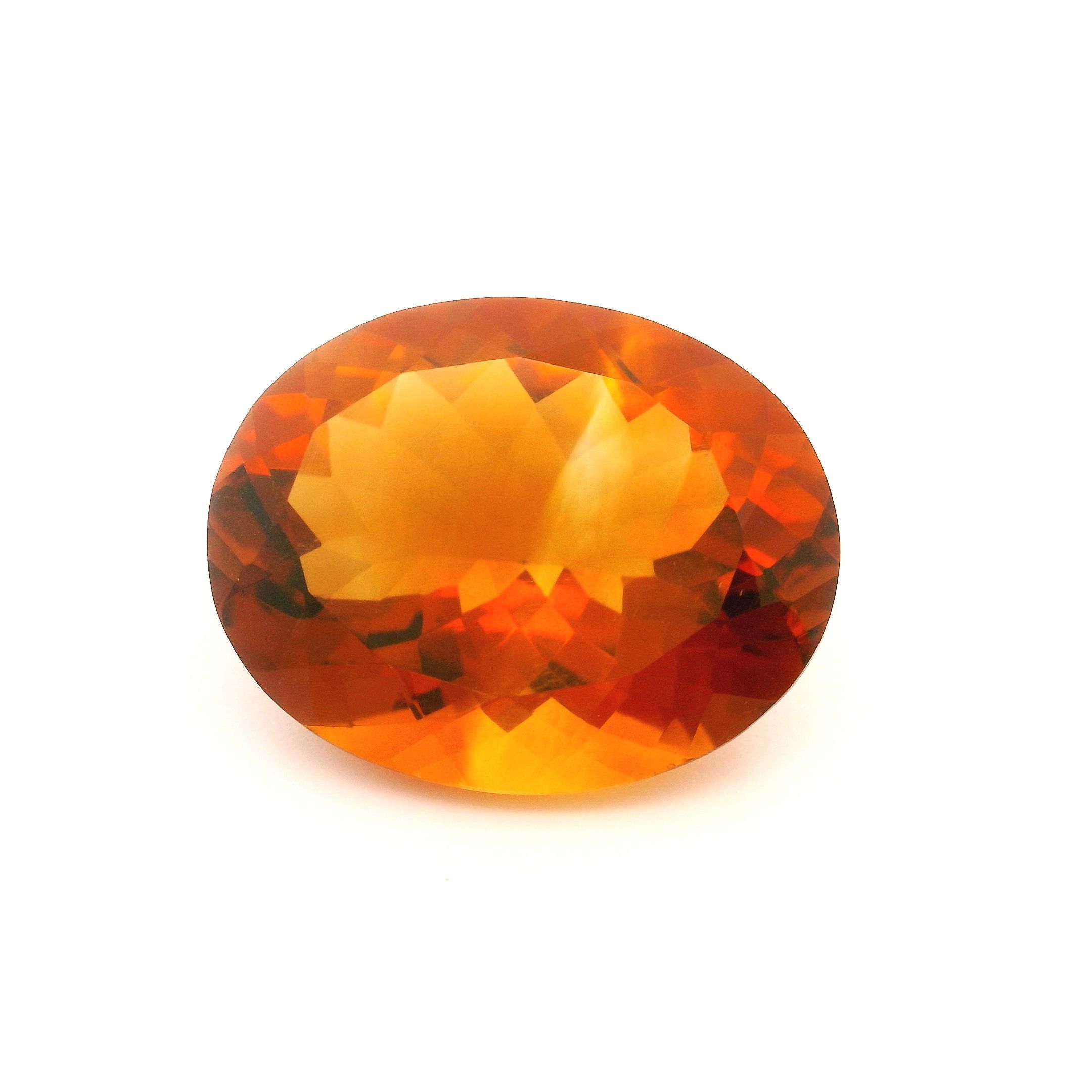 13.75 ct Oval citrine