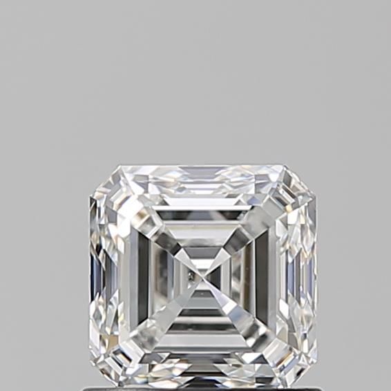 1.01 Carat F SI1 Asscher Diamond