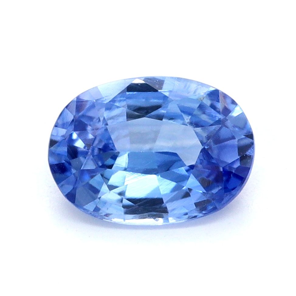 SAPPHIRE FACETED 0.83ct BLUE EC SRILANKA HEATED