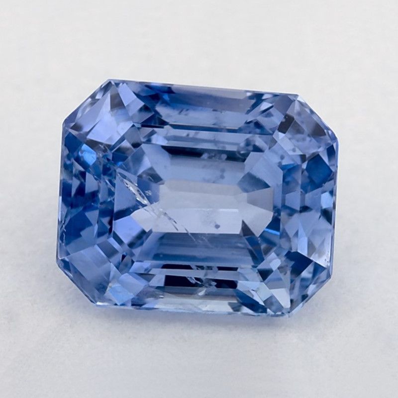 Szafir 2,74 ct, niebieski, szlif ośmiokątny