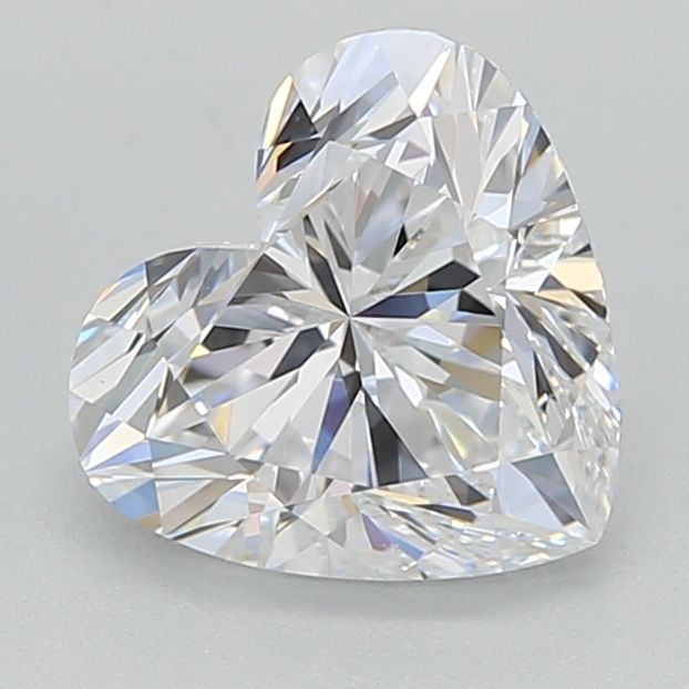 Diamant Cœur 1.08 ct - Couleur D - Pureté VVS1