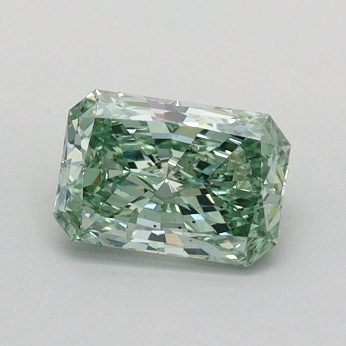 0.46 CT Fancy Vivid Green RADIANT