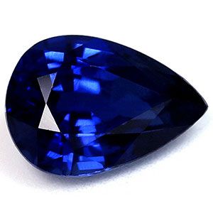SAPPHIRE FACETED 0.84ct BLUE Intense Blue EC MADAGASCAR NONE