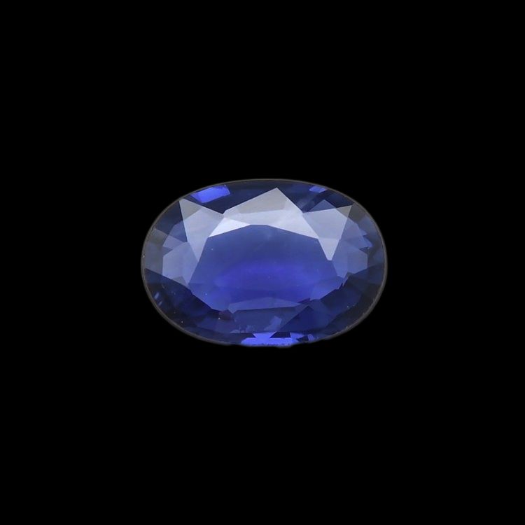 SAPPHIRE FACETED 0.42ct BLUE Blue EC SRILANKA HEATED