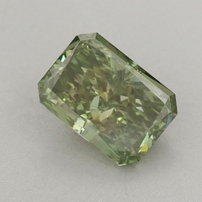0.75 CT Fancy Vivid Green RADIANT