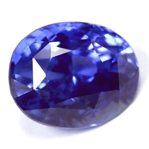 Szafir 4,03 ct, niebieski, szlif owalny