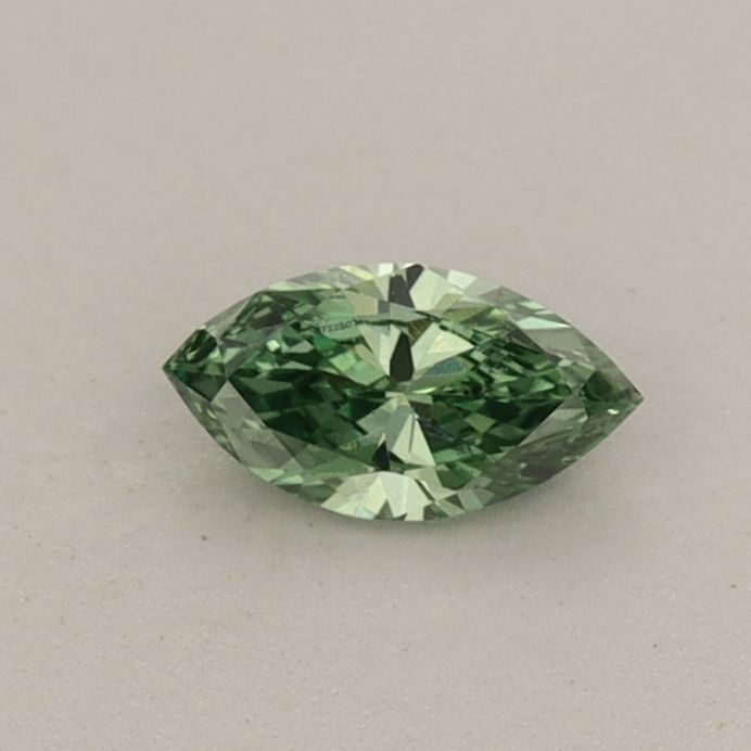 0.24 CT Fancy Vivid Green MARQUISE