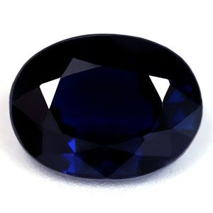 SAPPHIRE FACETED 1.48ct BLUE Deep Blue EC MADAGASCAR NONE