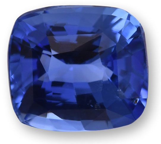 SAPPHIRE FACETED 3.05ct BLUE Blue EC SRILANKA NONE