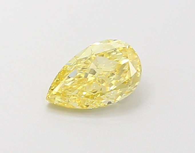 0.43 CT Fancy Yellow PEAR