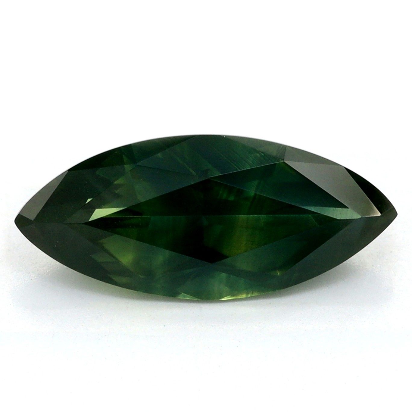 Szafir 2,10 ct, wielobarwny, szlif markiza