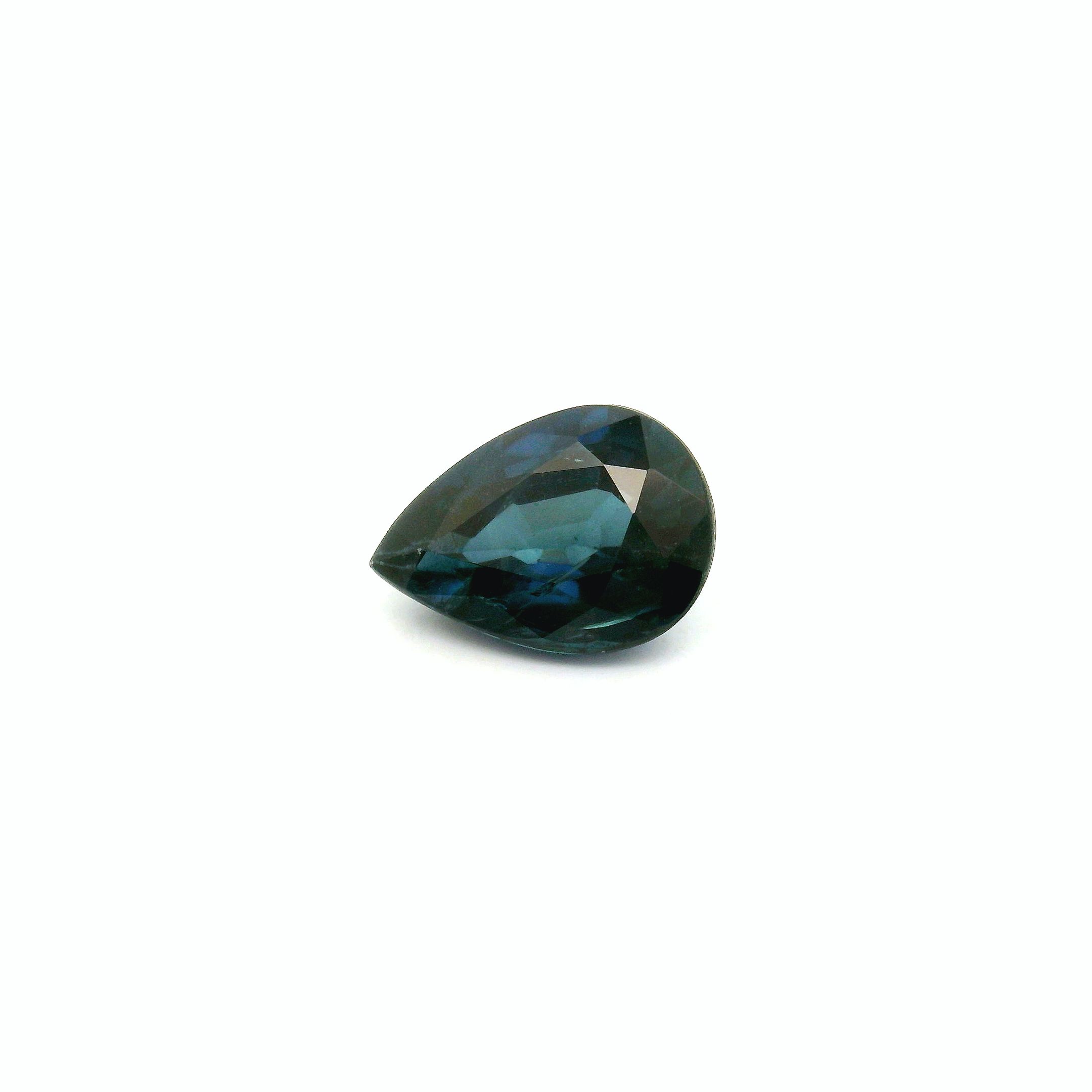 1.41 ct Pear sapphire