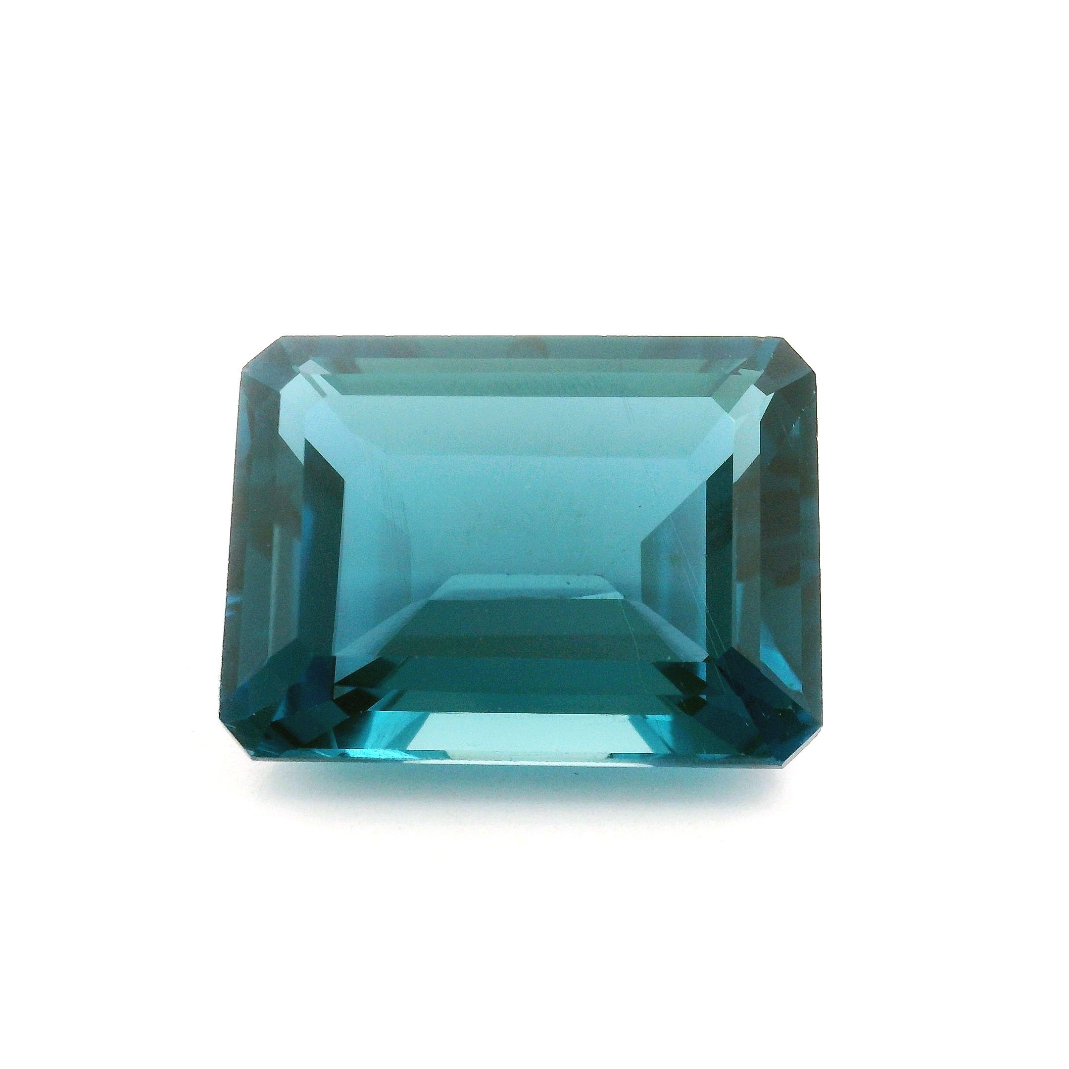 Topaz 30,07 ct, niebieski, szlif ośmiokątny