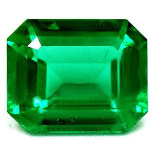 Szmaragd 2,10 ct, zielony, szlif szmaragdowy