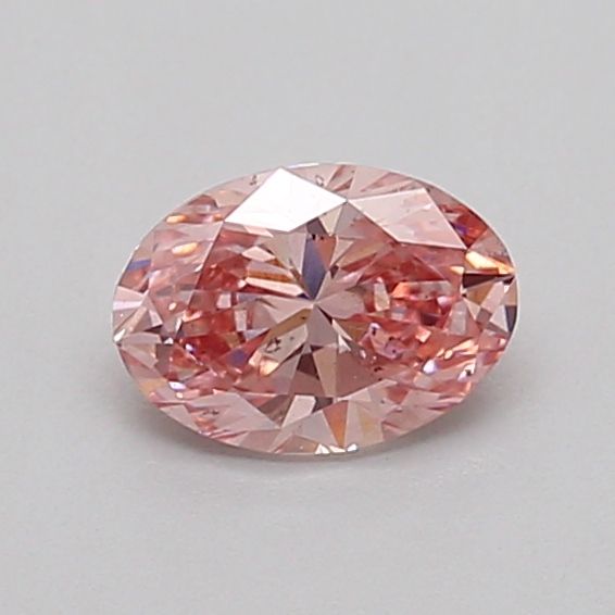0.51 CT Fancy Brownish Pink OVAL