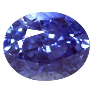 Szafir 2,17 ct, niebieski, szlif owalny