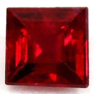 RUBY FACETED 0.42ct RED Pigeon Blood Red EC REST_OF_AFRICA HEATED