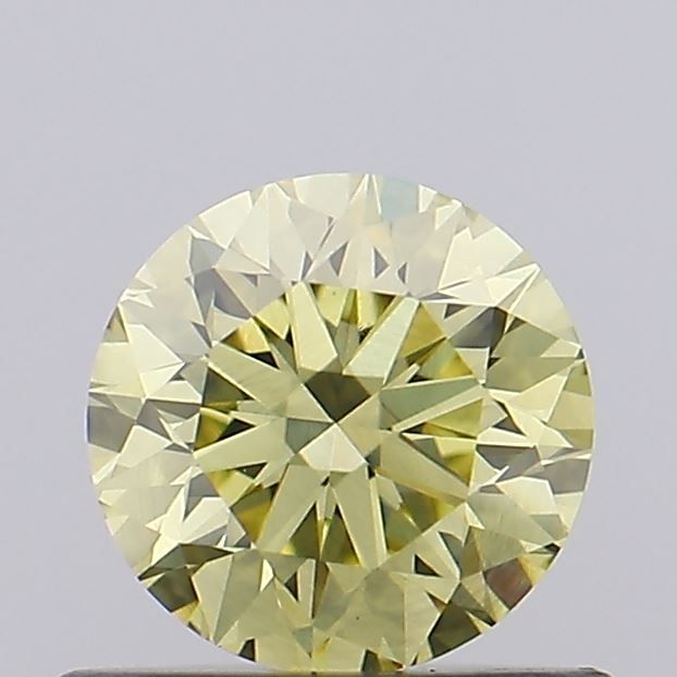 0.52 CT Fancy Vivid Yellow ROUND