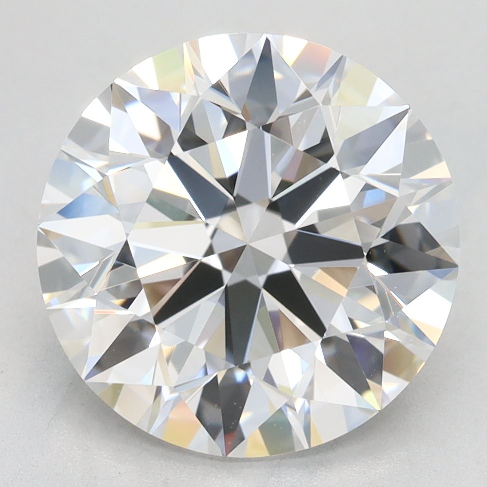 Diamant Rond 3.94 ct - Couleur D - Pureté VVS1