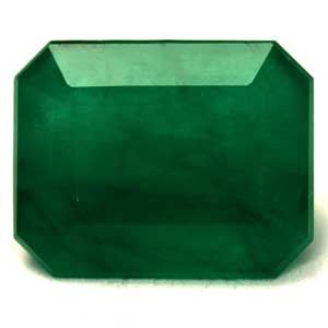 Szmaragd 3,90 ct, zielony, szlif szmaragdowy
