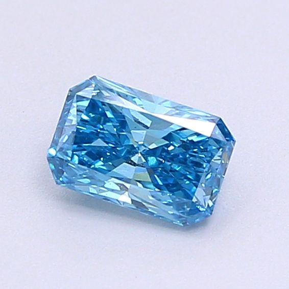 0.43 CT Fancy Vivid Blue RADIANT
