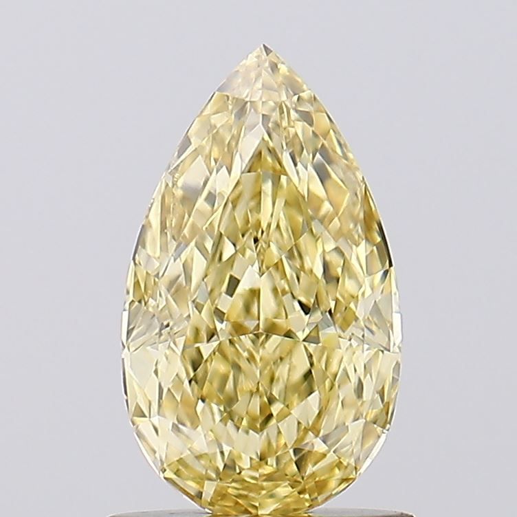 1.04 CT Fancy Intense Yellow PEAR
