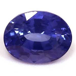 SAPPHIRE FACETED 1.24ct BLUE Medium Blue EC SRILANKA HEATED