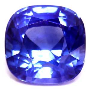 Szafir 1,82 ct, niebieski, szlif cushion