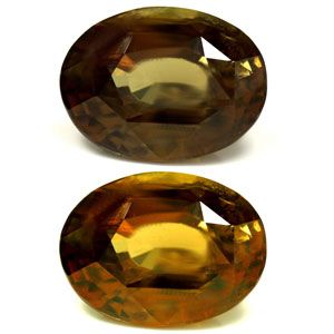 Aleksandryt 2,31 ct, zielony, szlif owalny