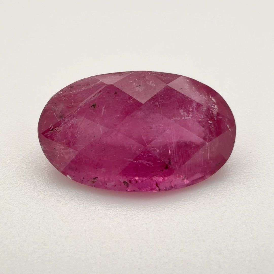 Turmalin 4,40 ct, różowy, szlif owalny