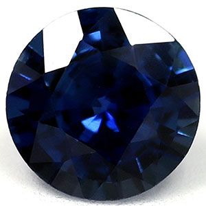 SAPPHIRE FACETED 0.81ct BLUE Intense Blue EC MADAGASCAR NONE